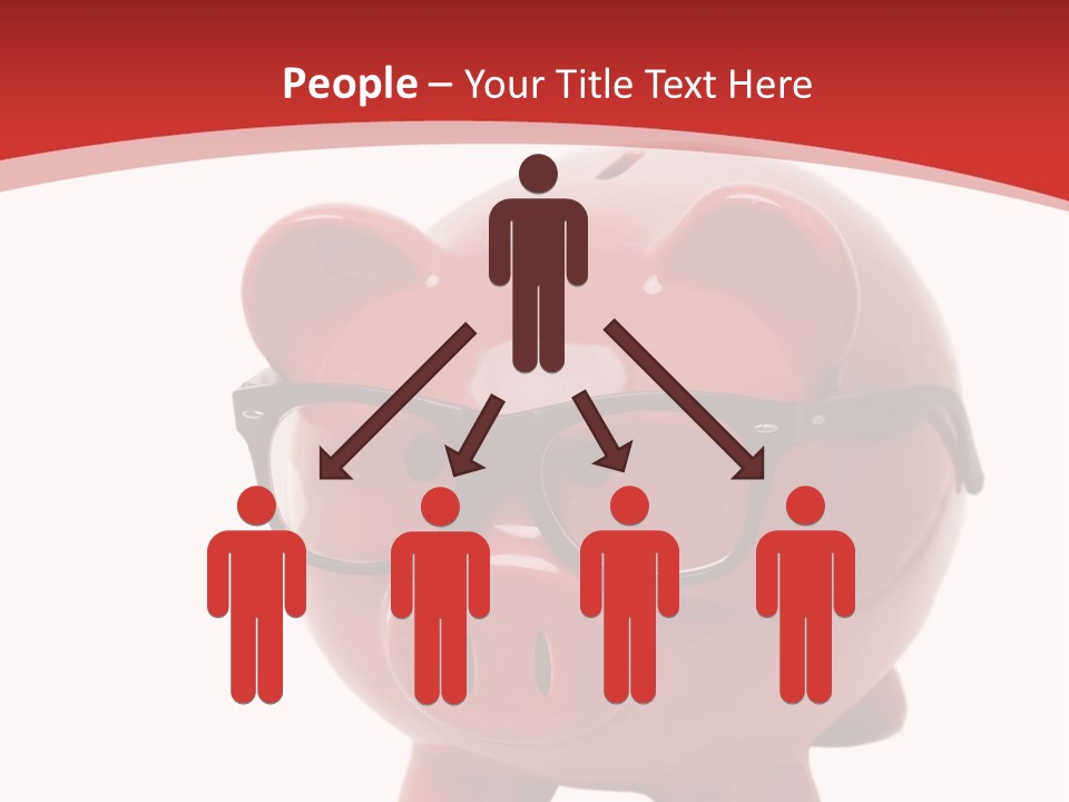 Piggy Bank Manager PowerPoint Template