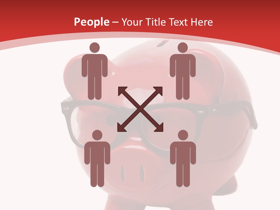 Piggy Bank Manager PowerPoint Template