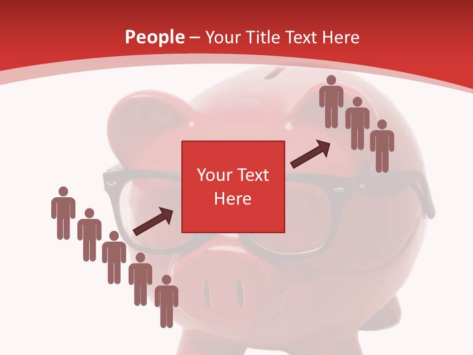 Piggy Bank Manager PowerPoint Template