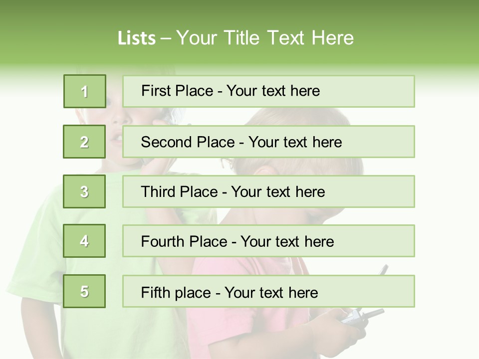 Motorhome Rv Flat In Desert PowerPoint Template