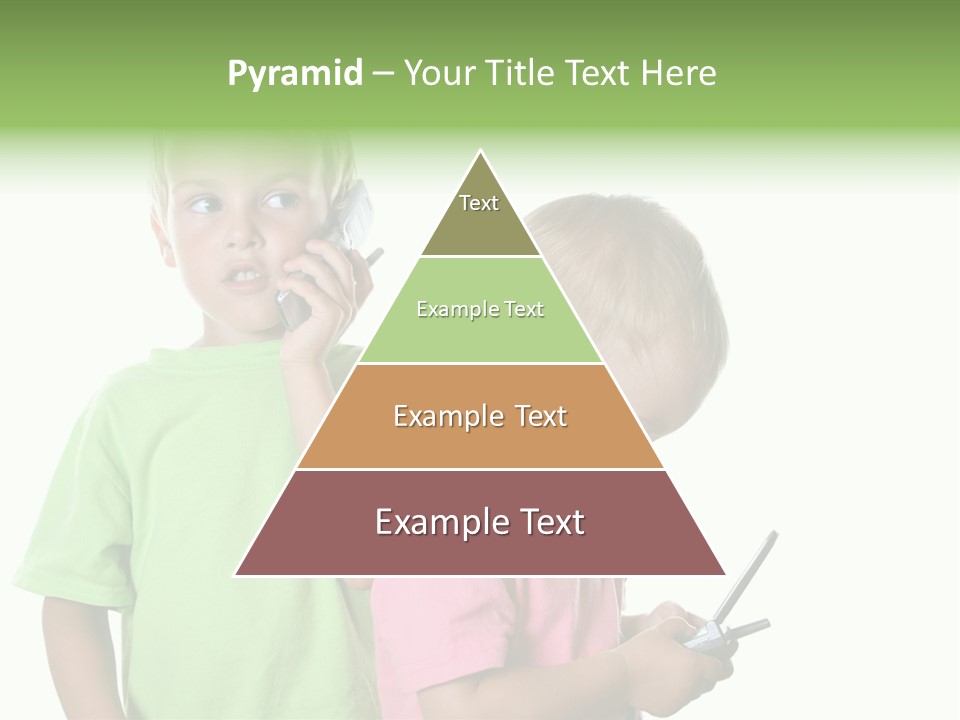 Motorhome Rv Flat In Desert PowerPoint Template