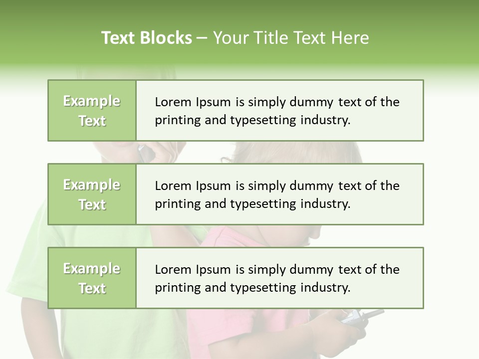 Motorhome Rv Flat In Desert PowerPoint Template