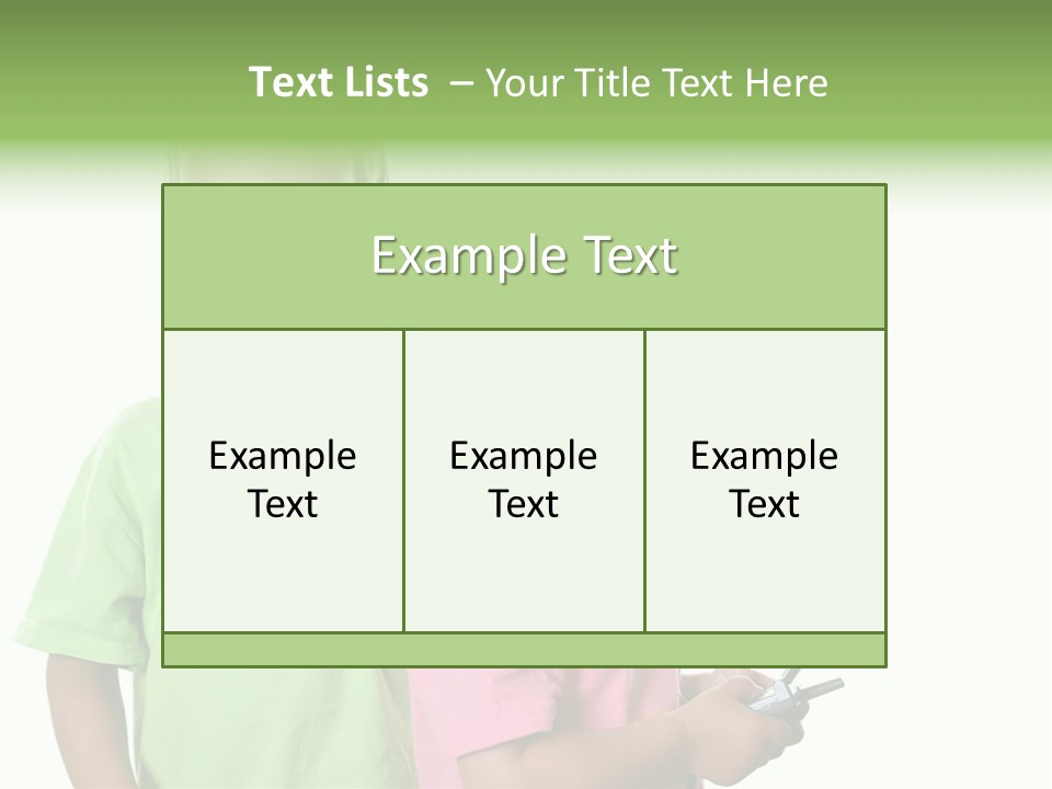 Motorhome Rv Flat In Desert PowerPoint Template