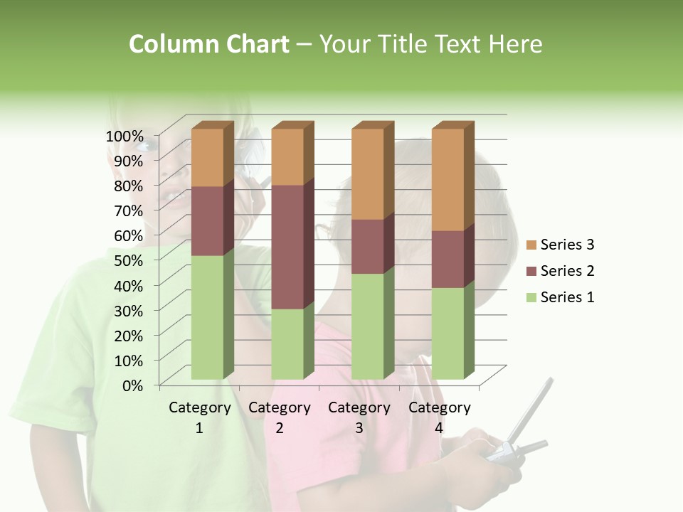 Motorhome Rv Flat In Desert PowerPoint Template