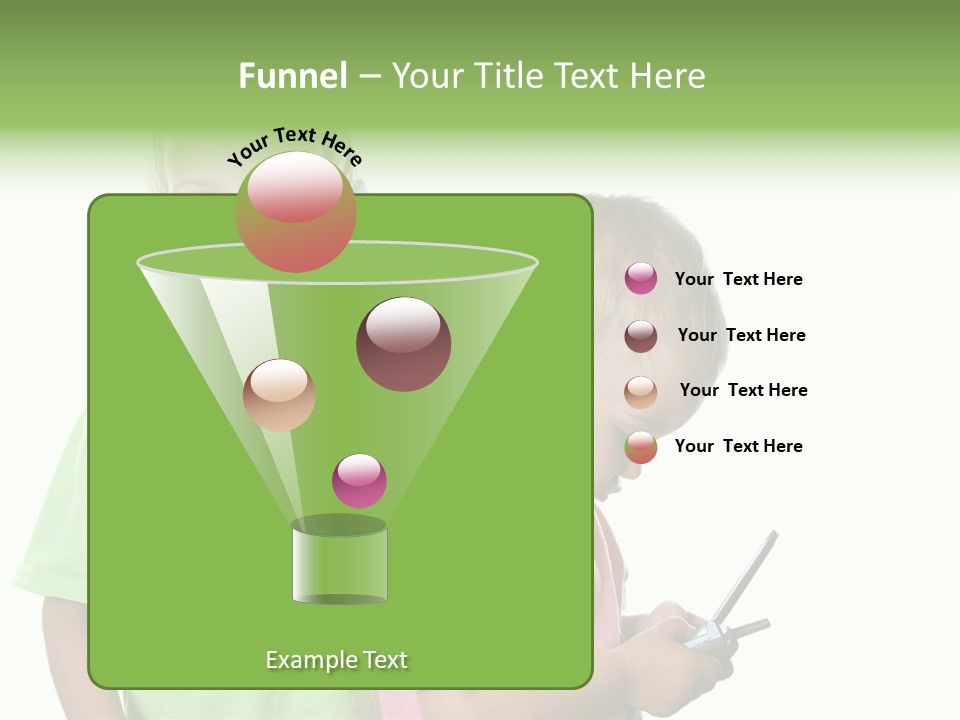 Motorhome Rv Flat In Desert PowerPoint Template