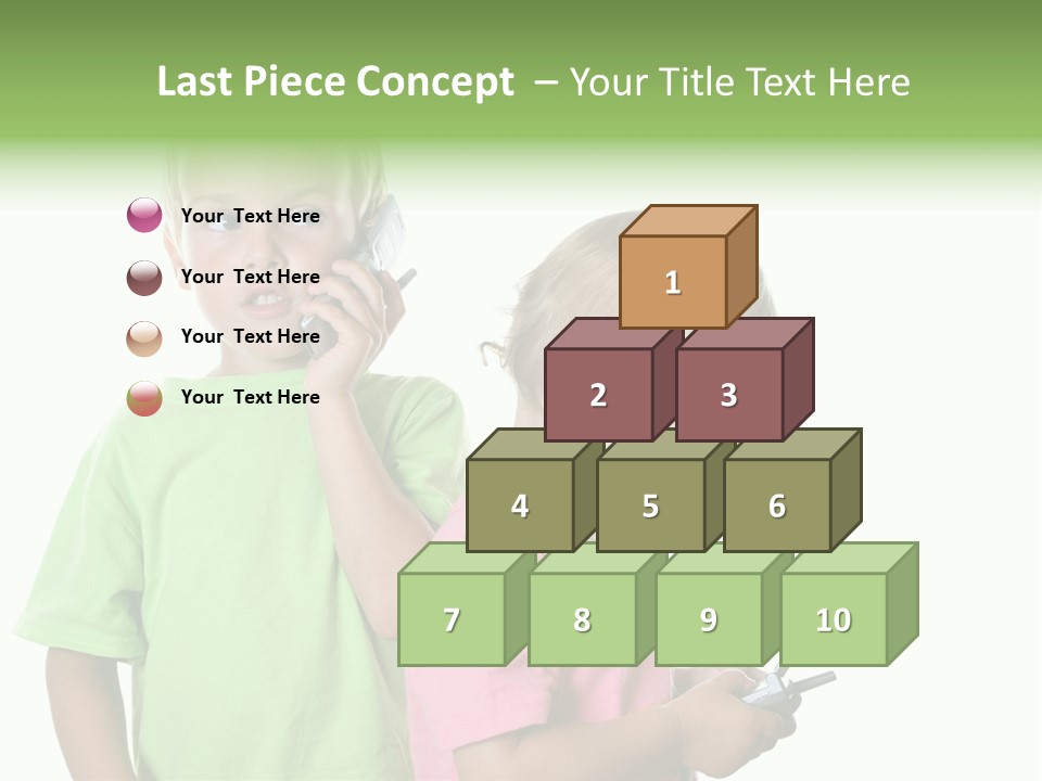 Motorhome Rv Flat In Desert PowerPoint Template