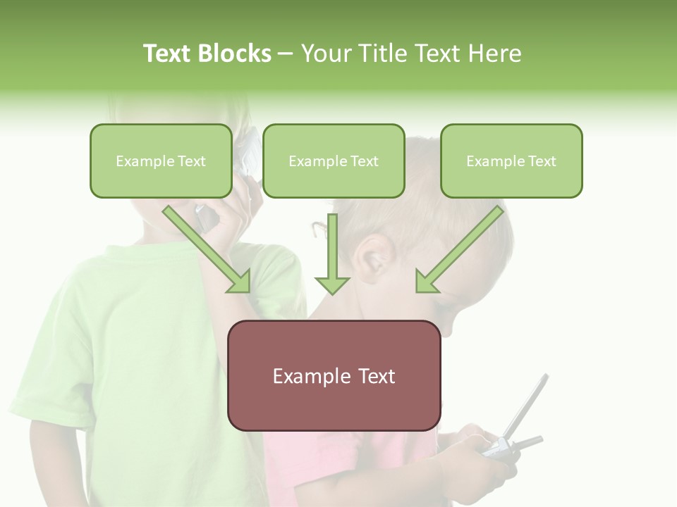 Motorhome Rv Flat In Desert PowerPoint Template