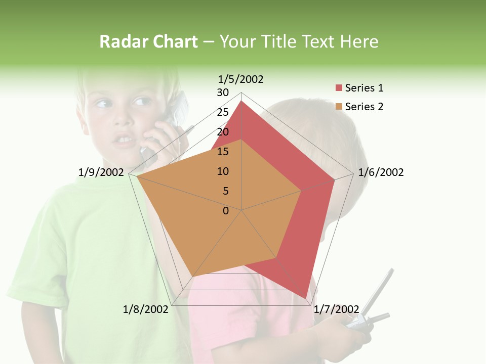 Motorhome Rv Flat In Desert PowerPoint Template