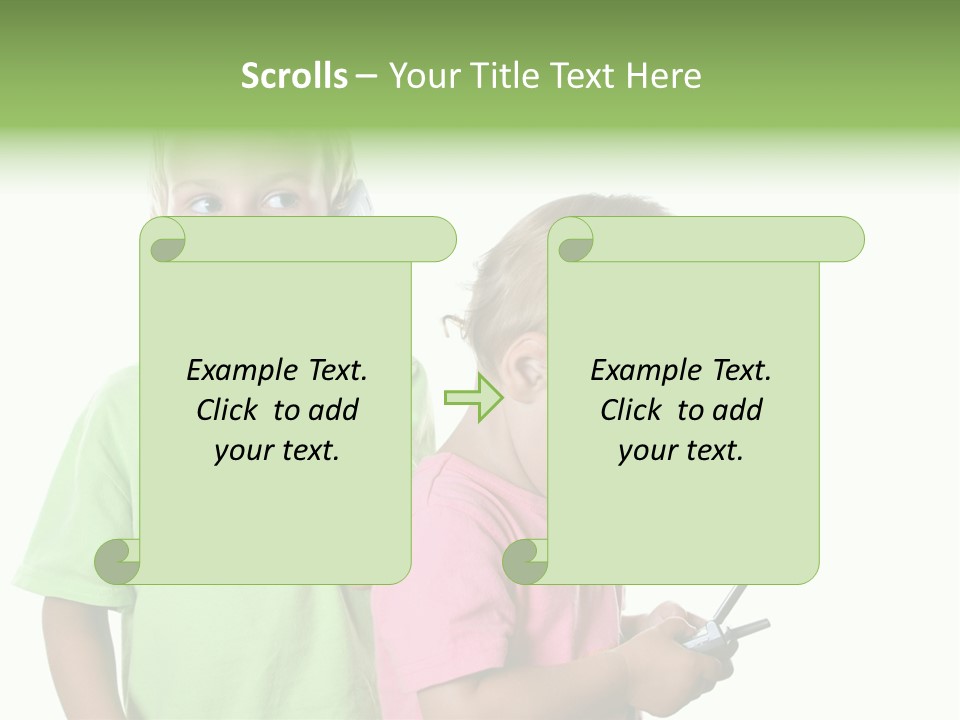 Motorhome Rv Flat In Desert PowerPoint Template