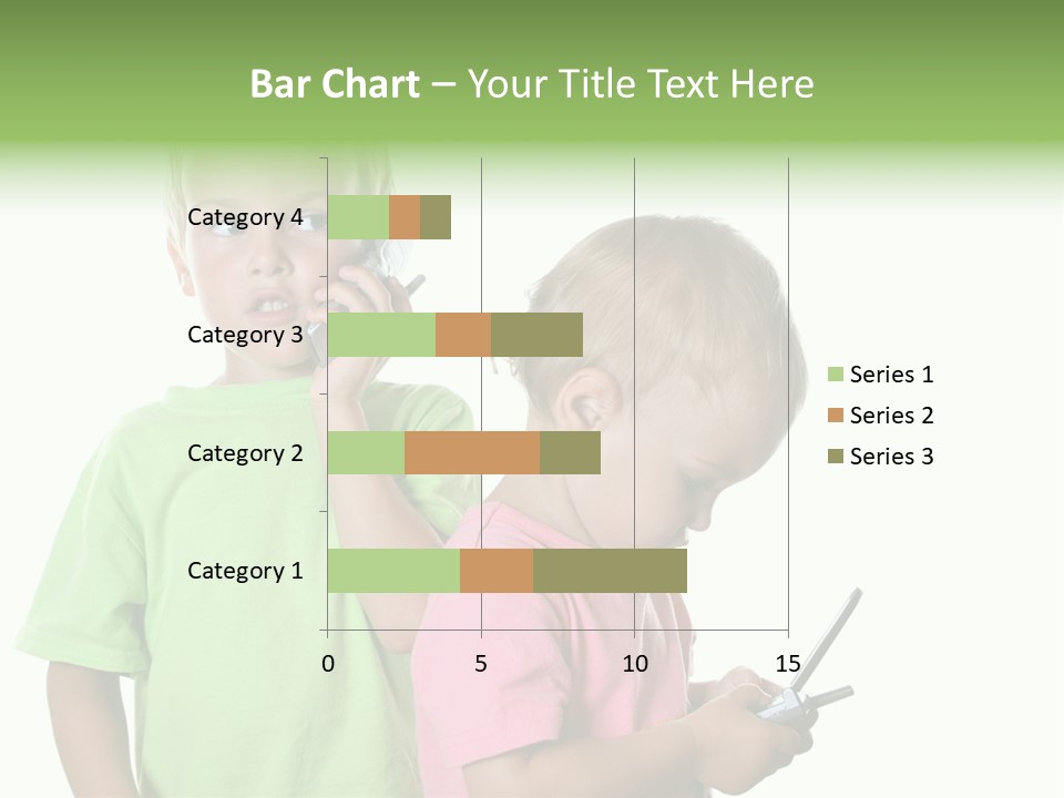Motorhome Rv Flat In Desert PowerPoint Template