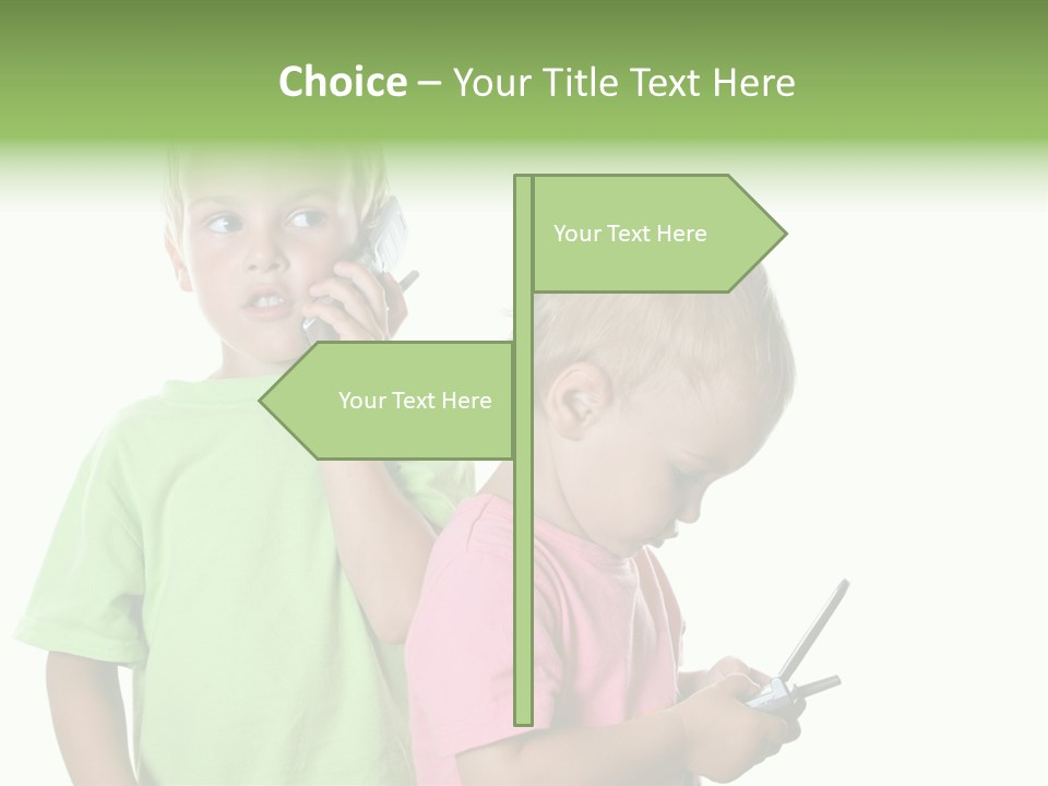 Motorhome Rv Flat In Desert PowerPoint Template