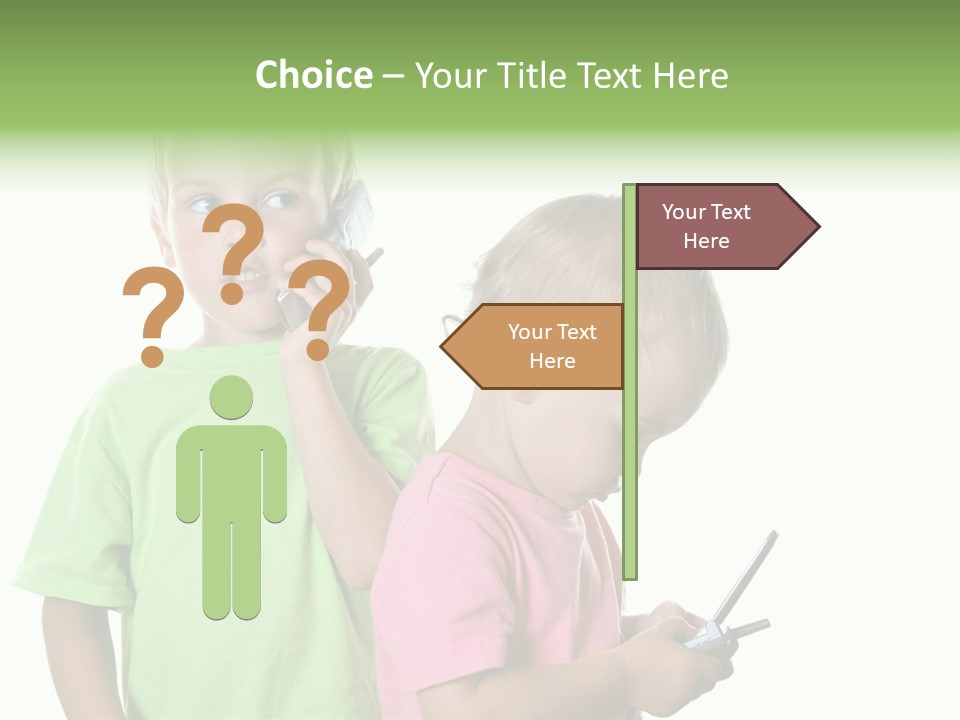 Motorhome Rv Flat In Desert PowerPoint Template