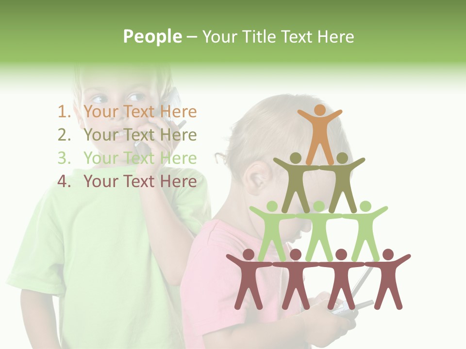 Motorhome Rv Flat In Desert PowerPoint Template