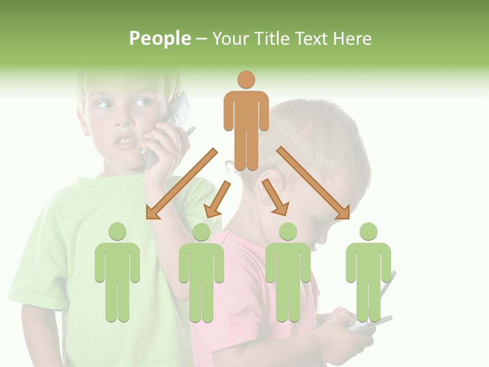 Motorhome Rv Flat In Desert PowerPoint Template