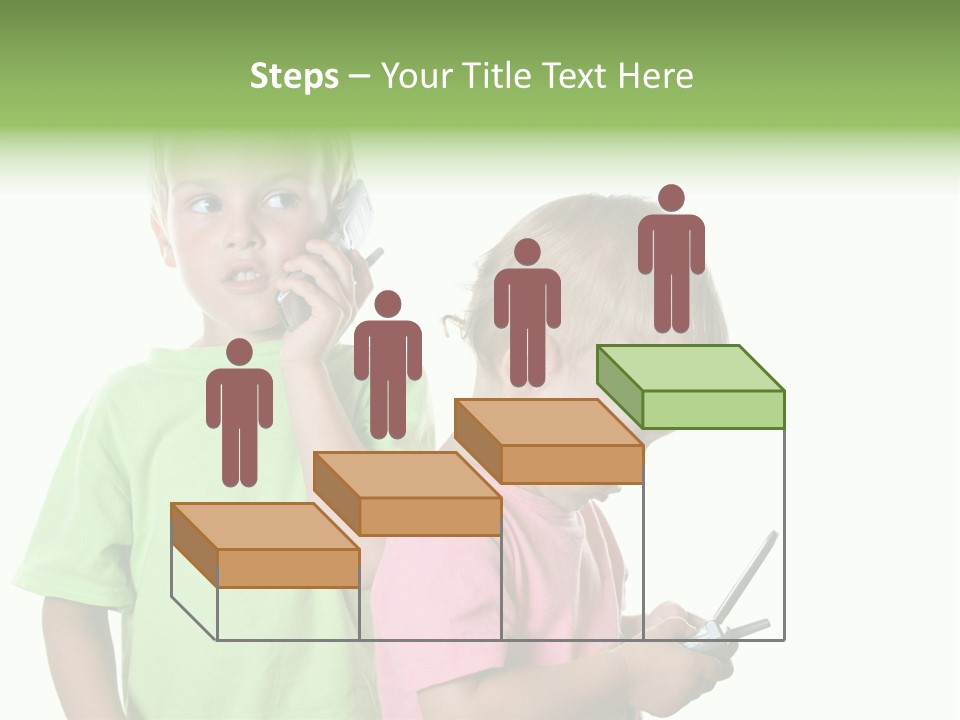 Motorhome Rv Flat In Desert PowerPoint Template