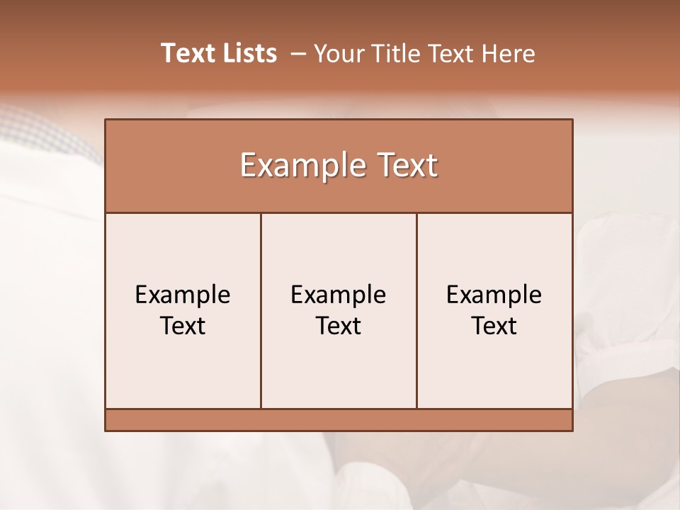 Male Doctor With Elderly Woman Patient PowerPoint Template
