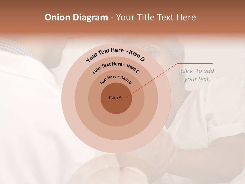 Male Doctor With Elderly Woman Patient PowerPoint Template