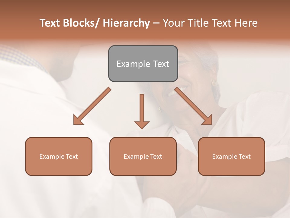 Male Doctor With Elderly Woman Patient PowerPoint Template