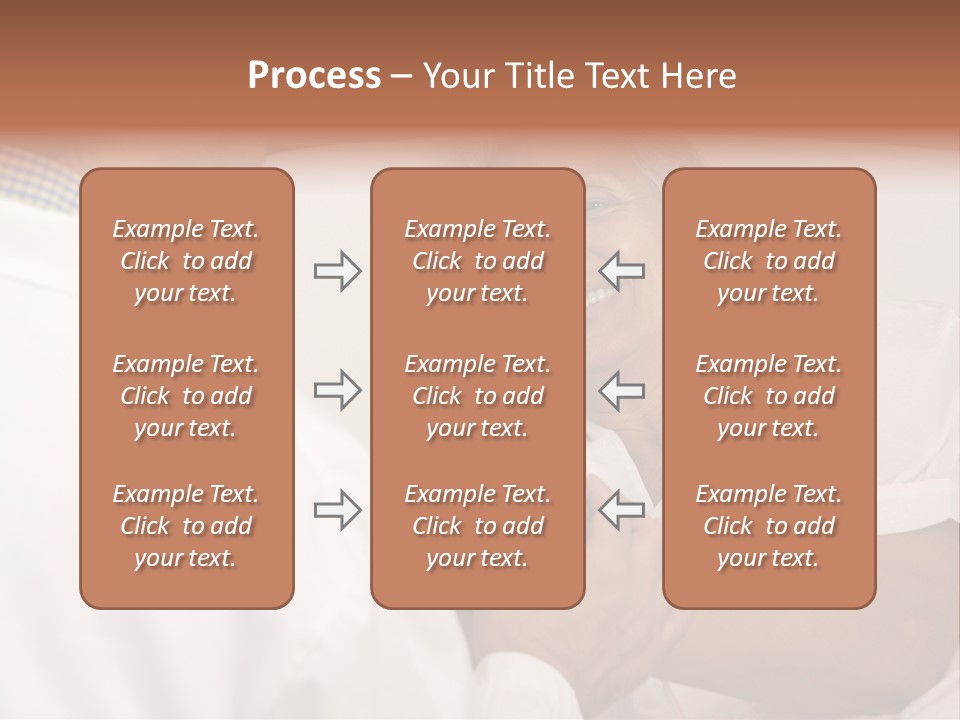 Male Doctor With Elderly Woman Patient PowerPoint Template