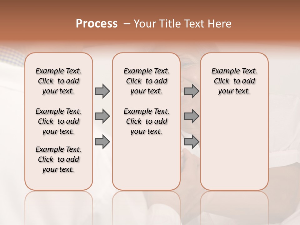 Male Doctor With Elderly Woman Patient PowerPoint Template