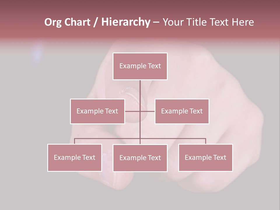 A Close Up Of Hand Pointing Towards Camera. PowerPoint Template