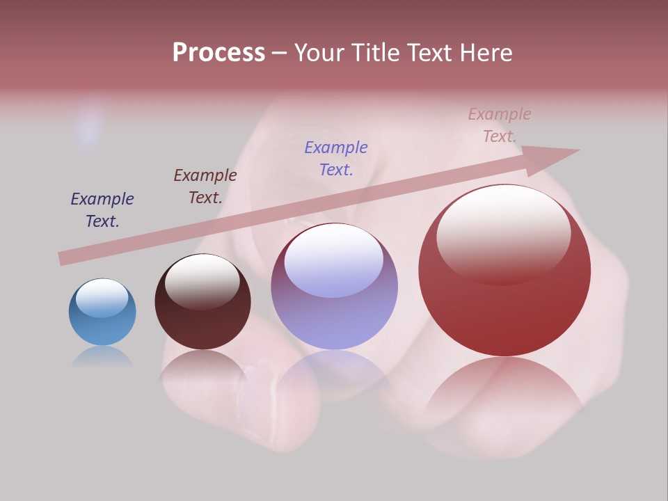 A Close Up Of Hand Pointing Towards Camera. PowerPoint Template