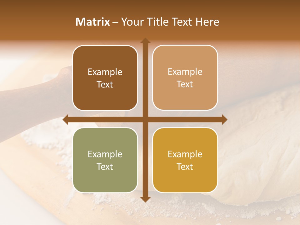 Yeast Dough For Baking PowerPoint Template