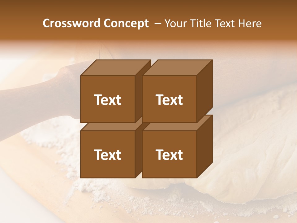 Yeast Dough For Baking PowerPoint Template
