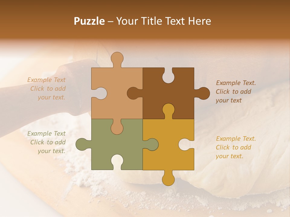 Yeast Dough For Baking PowerPoint Template