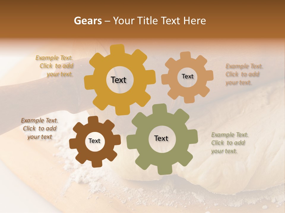 Yeast Dough For Baking PowerPoint Template