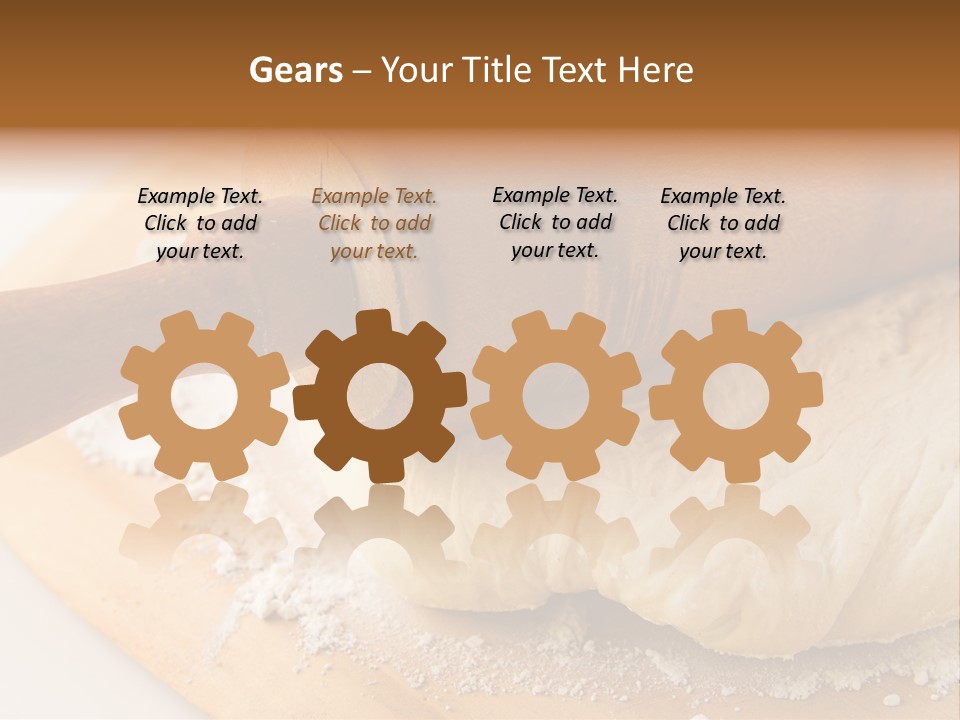 Yeast Dough For Baking PowerPoint Template