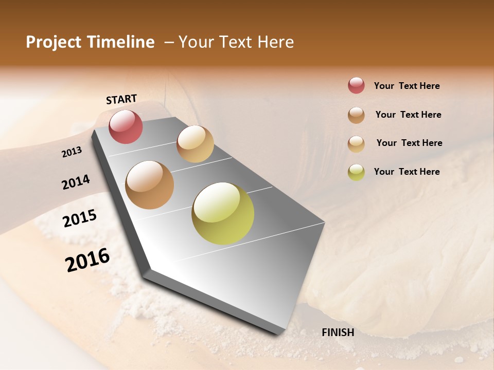 Yeast Dough For Baking PowerPoint Template