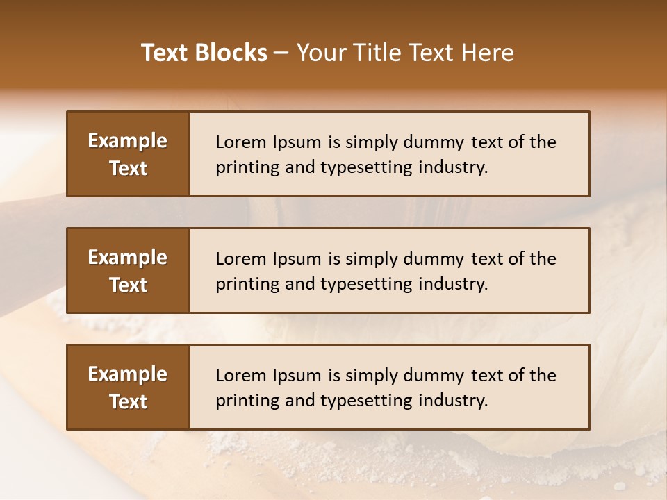 Yeast Dough For Baking PowerPoint Template