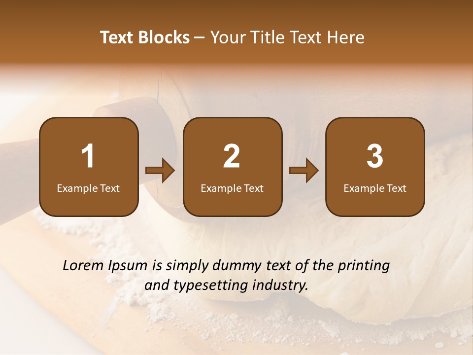 Yeast Dough For Baking PowerPoint Template