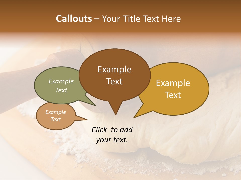 Yeast Dough For Baking PowerPoint Template