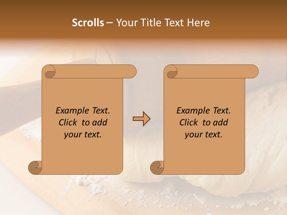Yeast Dough For Baking PowerPoint Template