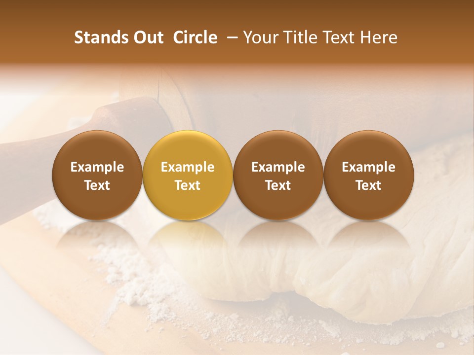Yeast Dough For Baking PowerPoint Template
