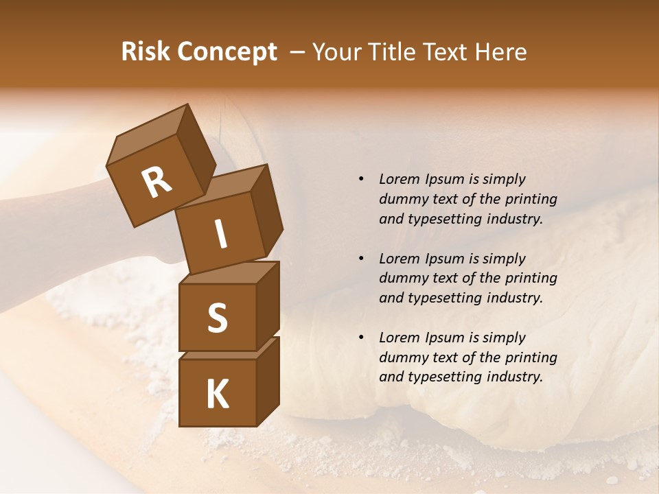 Yeast Dough For Baking PowerPoint Template