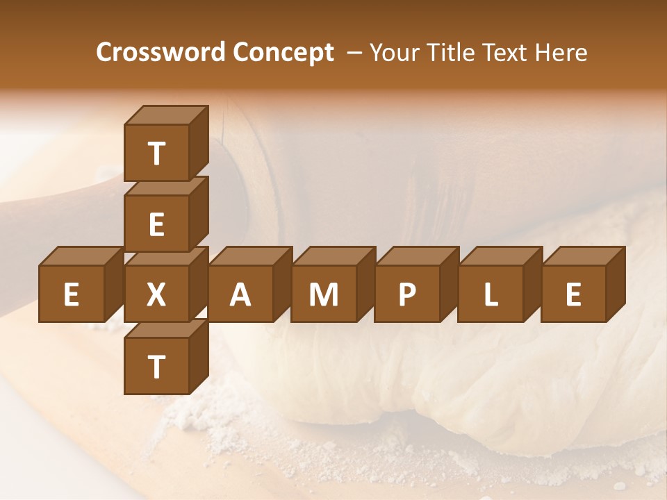 Yeast Dough For Baking PowerPoint Template