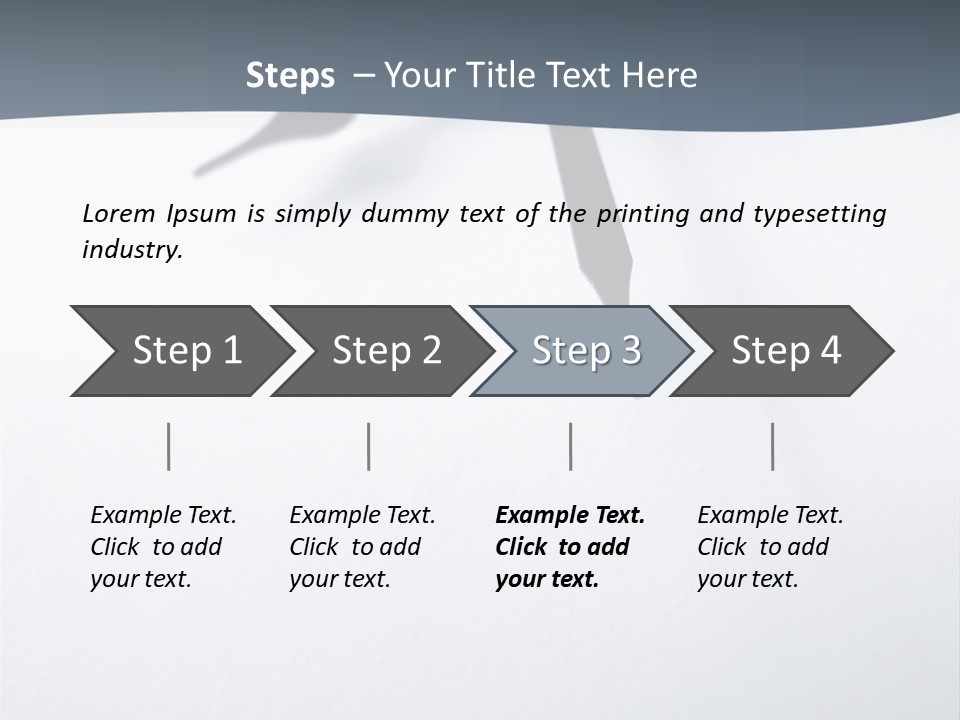 Close Up Of A Watch PowerPoint Template
