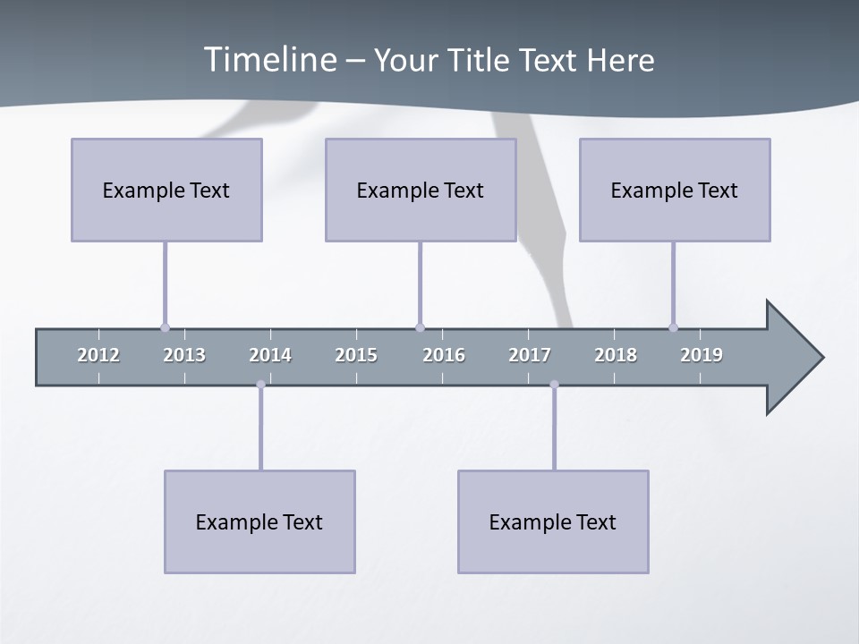 Close Up Of A Watch PowerPoint Template