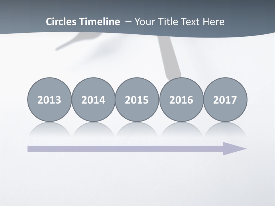 Close Up Of A Watch PowerPoint Template