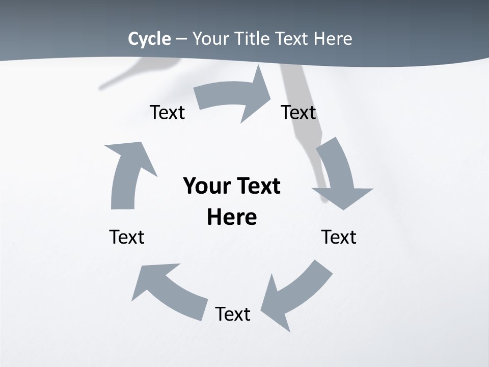 Close Up Of A Watch PowerPoint Template