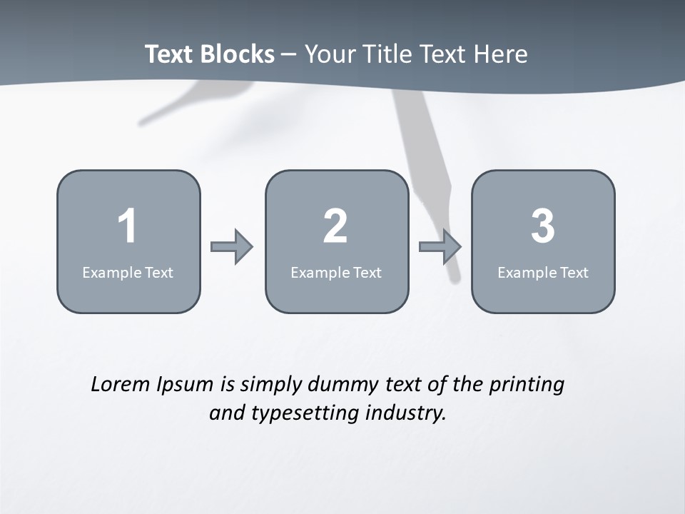 Close Up Of A Watch PowerPoint Template