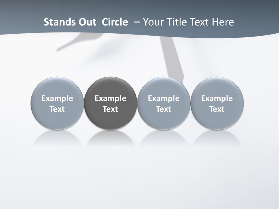 Close Up Of A Watch PowerPoint Template