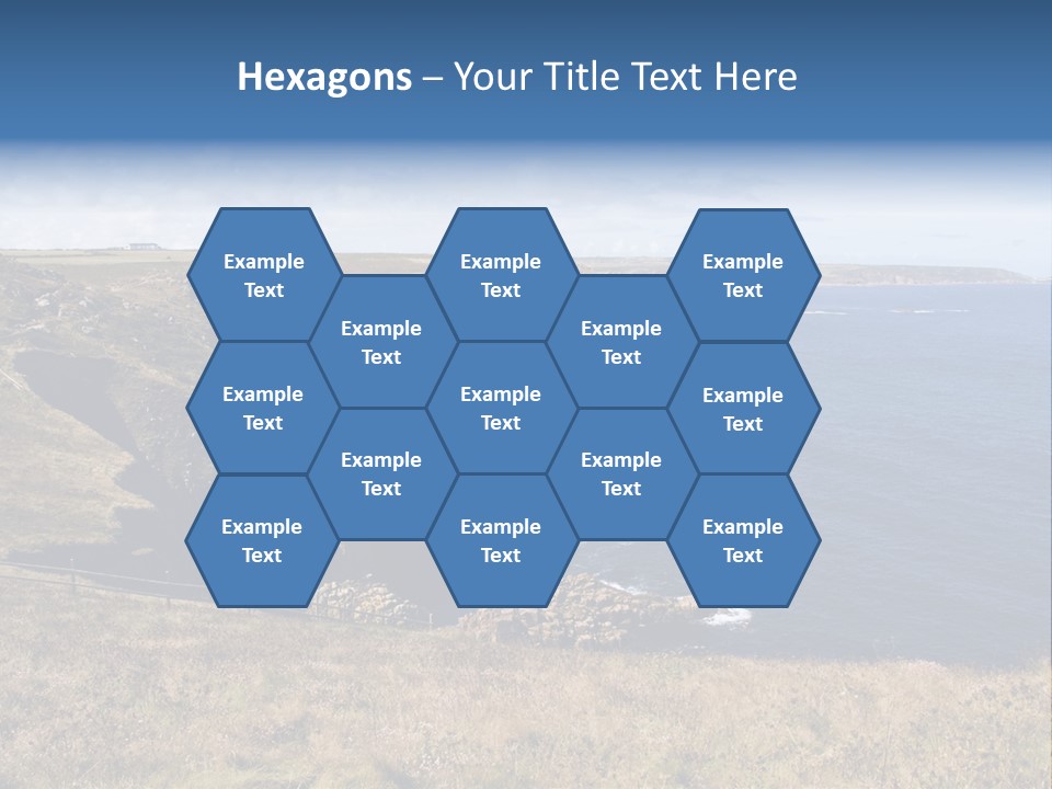 Lands End Cliffs PowerPoint Template