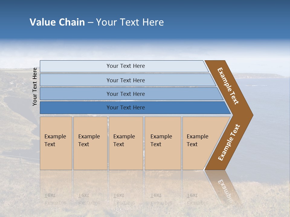 Lands End Cliffs PowerPoint Template