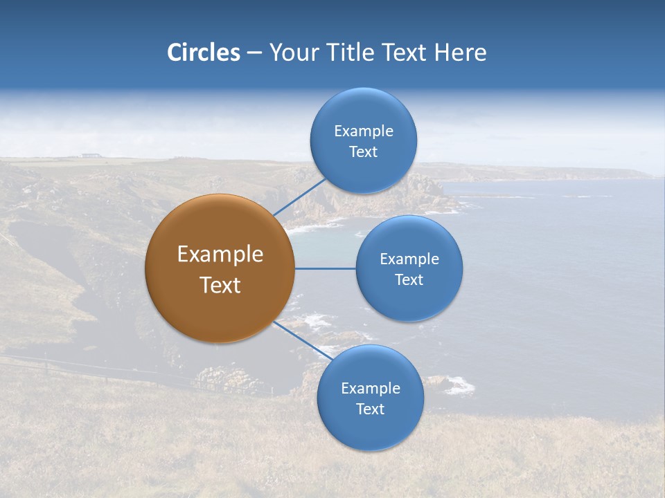 Lands End Cliffs PowerPoint Template