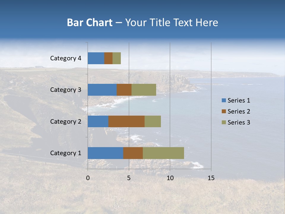 Lands End Cliffs PowerPoint Template