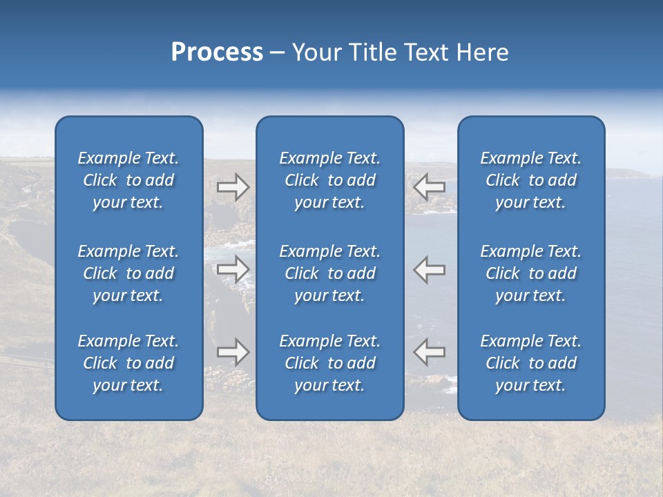 Lands End Cliffs PowerPoint Template
